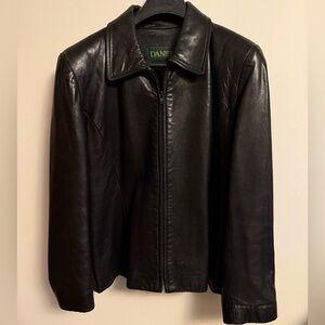 Danier Women's Black Leather Jacket